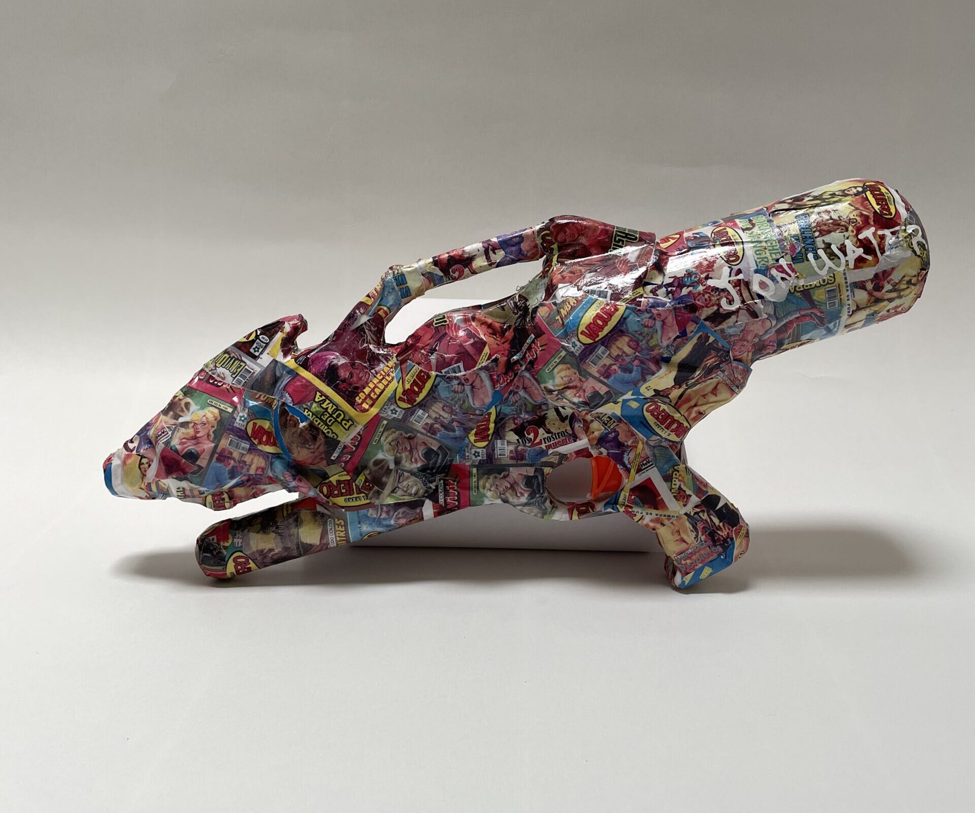 pistola grande frente